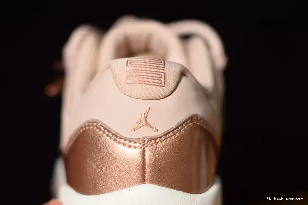 Cheap TBK Jordan GS Low 11 Rose Air Gold AH7860-105 0403